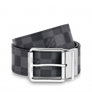 Двухсторонний ремень Louis Vuitton Damier Print, 40 мм